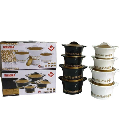 Redberry Plastic Hotpot - Hot Meal 4pcs Set- Furaha Finds Kenya