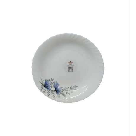 9 Signature Soup Plates Bell Flower (36 pcs)- Furaha Finds Kenya