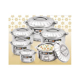 6 Piece Tall Boy Premium Stainless Steel Hotpots Set (1500ml, 2500ml, 3500ml, 5000ml, 7500ml, 10000ml)- Furaha Finds Kenya
