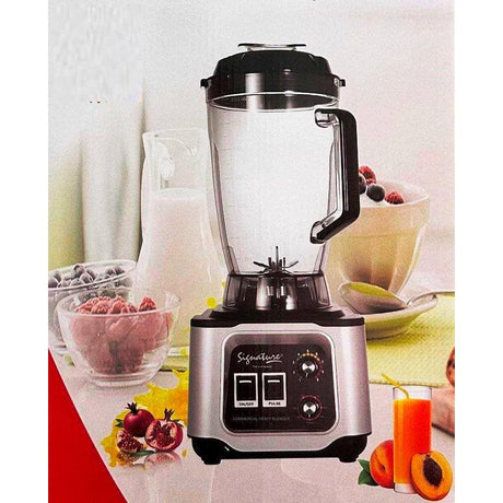 Signature 2200W Commercial Blender with 3.0L Jar | High-Power Blender for Smoothies & Food Prep