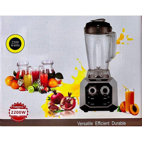Signature 2200W Powerful Electric Commercial Blender | 3.0L Jar | High Performance for Smoothies & Food Prep