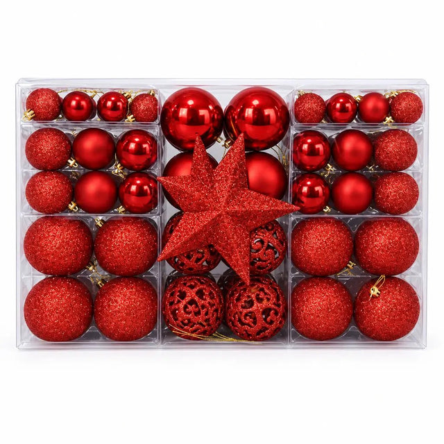 101-Piece Shatterproof Christmas Ball Ornaments Christmas Tree Ornaments Holiday Ornaments