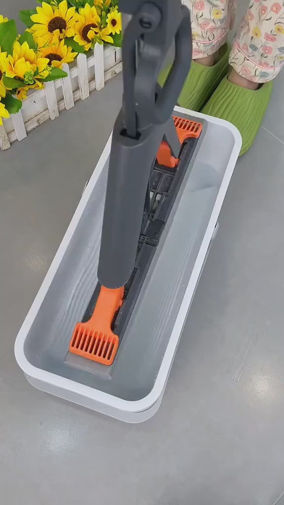 Self Squeezing Sponge Mop Wringer For Wood Floors Home Use