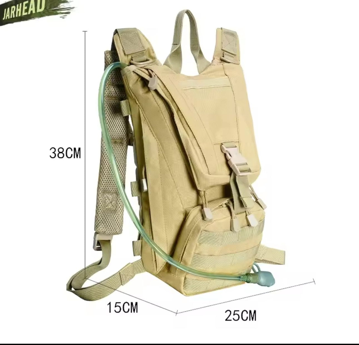 2 in 1 Hydration Backpack with 3L Insulated Water Bag – Outdoor Sports Essential