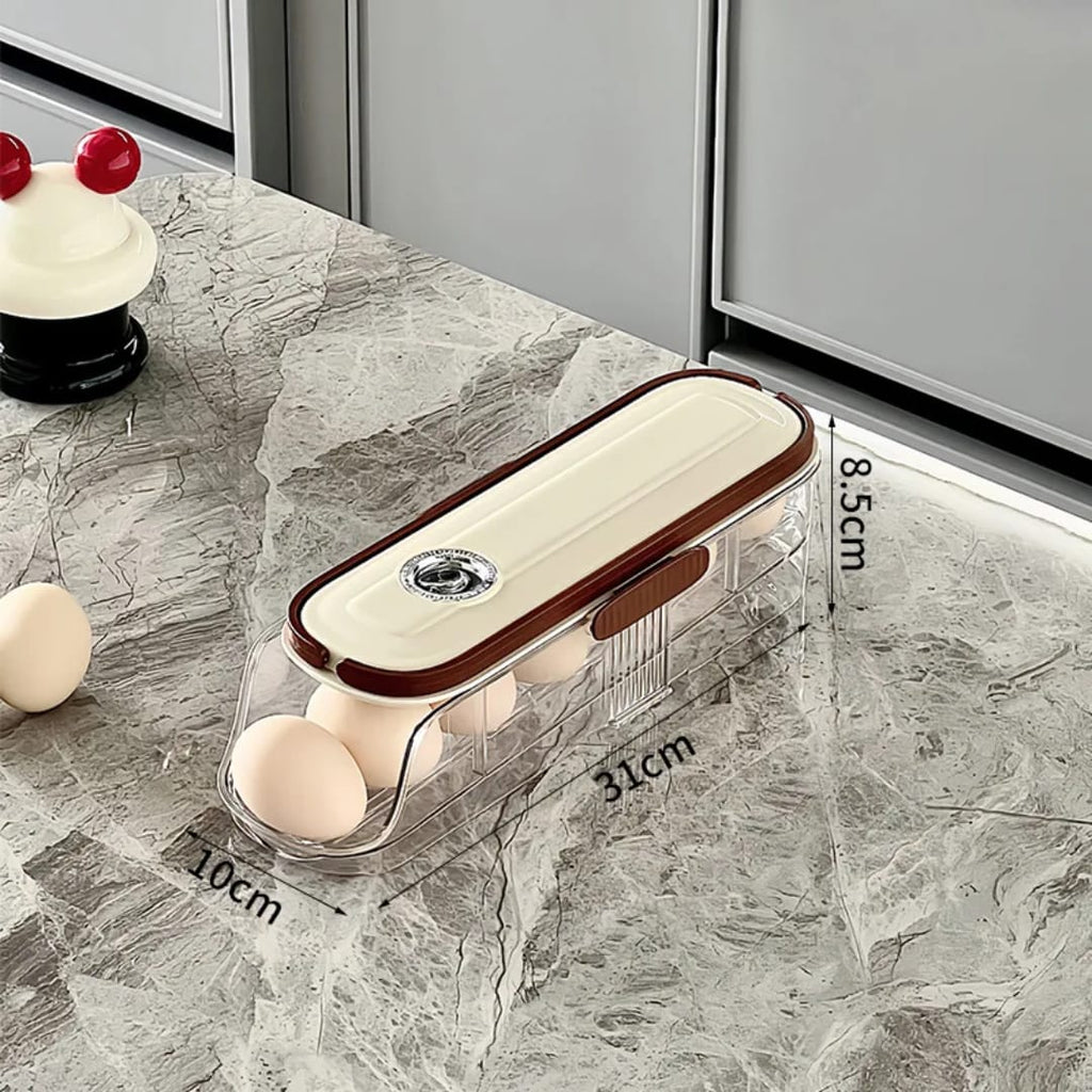 3 Layer Self Rolling Egg Holder Egg holder Kitchen Counter & Beverage Station Organizers