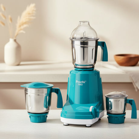 Philips Preethi Trio 500W Mixer Grinder Grinder Food Grinders