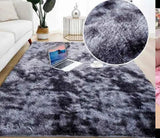 5×8 Fluffy Nonslip Carpet Floor Mat Soft and Modern Design