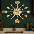 Kitchen Cutlery Acrylic DIY Wall Clock Wall clock Wall Clocks