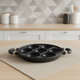 7-Hole Cast Iron Vitumbua Pan Vitumbua pan Cake Pans & Molds