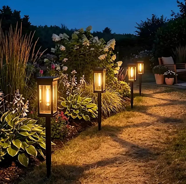 Solar Pathway Garden Lights Garden lights Landscape Pathway Lighting