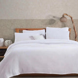 Waffle Bed Coverlet Set with Pillowcases Quilts & Comforters