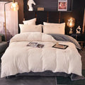 High-Quality Velvet Duvet Set TC/Weaver 6x6 with Bedsheet and Pillowcases Bedding