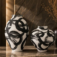 2 Piece Artistic Vase Set Decor Vases