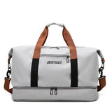 Large Capacity Waterproof Travel Bag – Unisex Oxford Duffle with Shoe Compartment