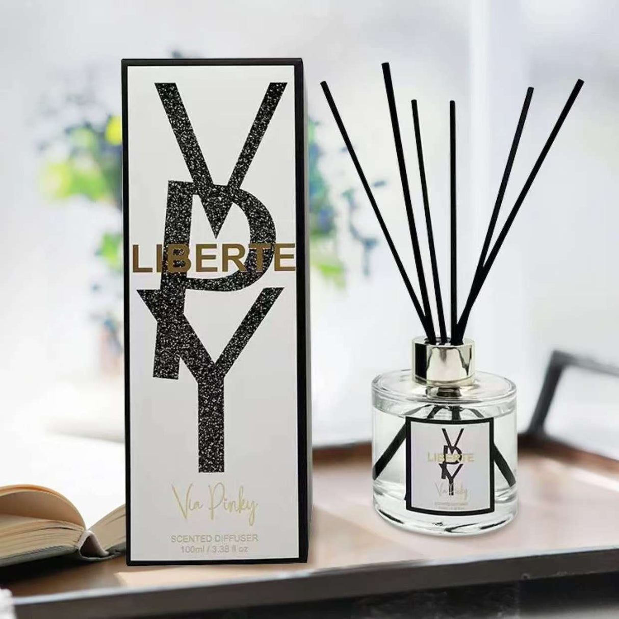 100ml Reed Diffuser Home Fragrance – Liberte Scent