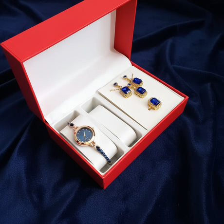 4PC Set Ladies Gift Set Jewelry Sets