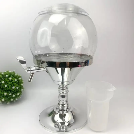 Spherical Wine Dispenser with Ice Slot & Separator 3.5 Litre Capacity- Furaha Finds Kenya
