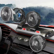 3 Head Rotating Car Cooling Fan Car accessories Motor Vehicle Climate Control