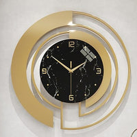 Luxury Modern Gold & Black Wall Clock Wall clock Wall Clocks