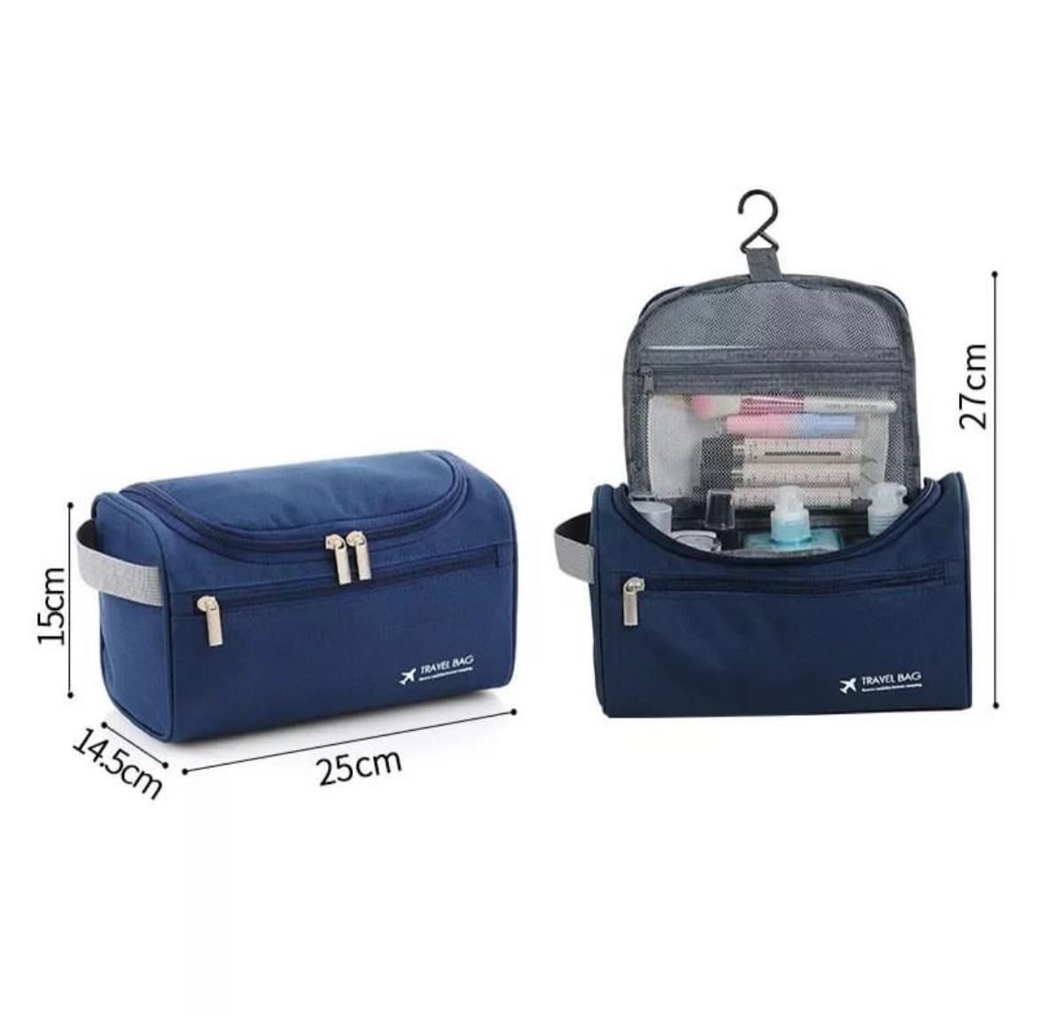 Portable Waterproof Hanging Travel Cosmetic Bag Toiletry Organizer- Furaha Finds Kenya