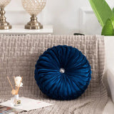 European Round Pumpkin Velvet Pillow Throw Pillows