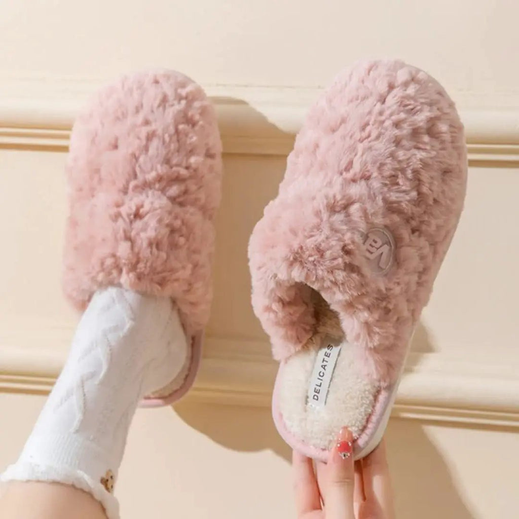 Fluffy Plush Indoor Slippers Indoor slippers Slippers