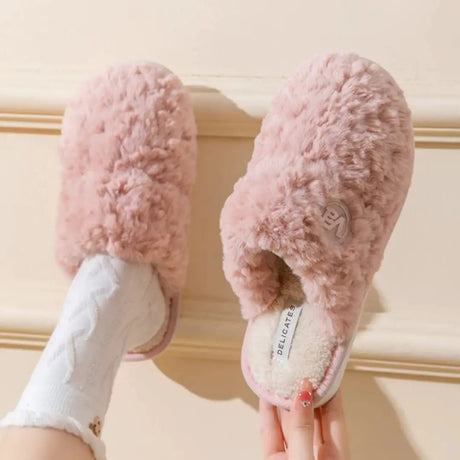 Fluffy Plush Indoor Slippers Indoor slippers Slippers