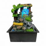Elephant Rockery Tabletop Fountain Fountain Fountains
