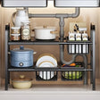 Under the Sink Adjustable 2-Tier Rack Multifunctional Kitchen, Bathroom, and Countertop Organizer.- Furaha Finds Kenya