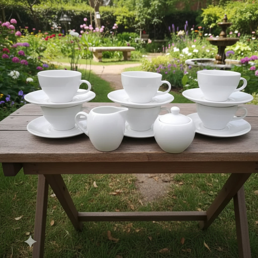 Ceramic Cappuccino Cup & Saucer Set of 6 Cappuccino cup Mugs