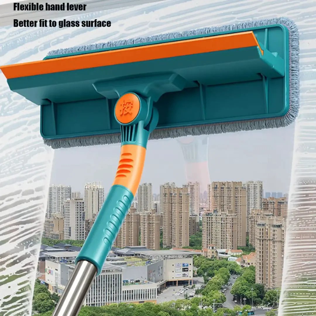 2-in-1 Flexible Window & Floor Cleaning Mop Window cleaner Glass Cleaners