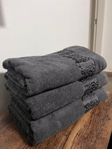 1pc Lotus Cotton Bath Towel 90x150cm Soft and Absorbent