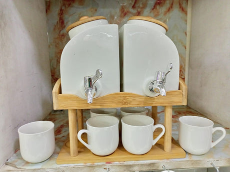 9 Piece Tea Set- Furaha Finds Kenya