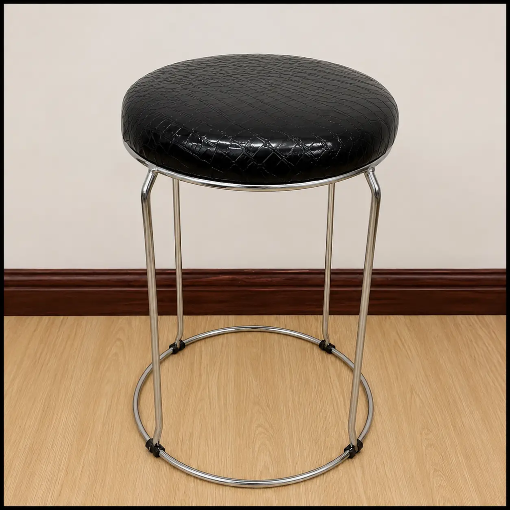 Modern Velvet Accent Stool Dining Chairs Bar Stools