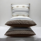 Boho Chenille Stripe Pillow Cover Pillow cover Bedding