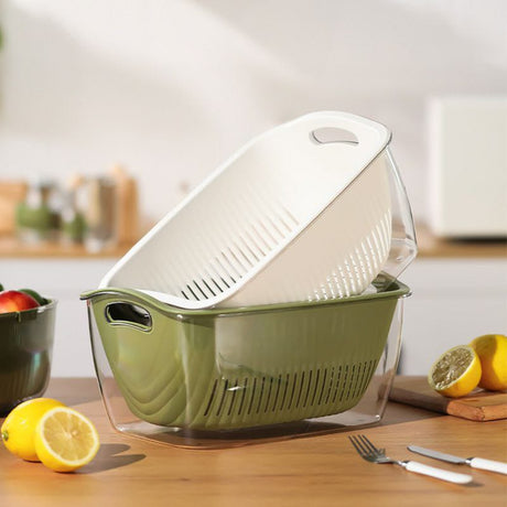 Multipurpose Washing and Storage Basin – Durable Utility Tub (33x23.5x14.5cm)