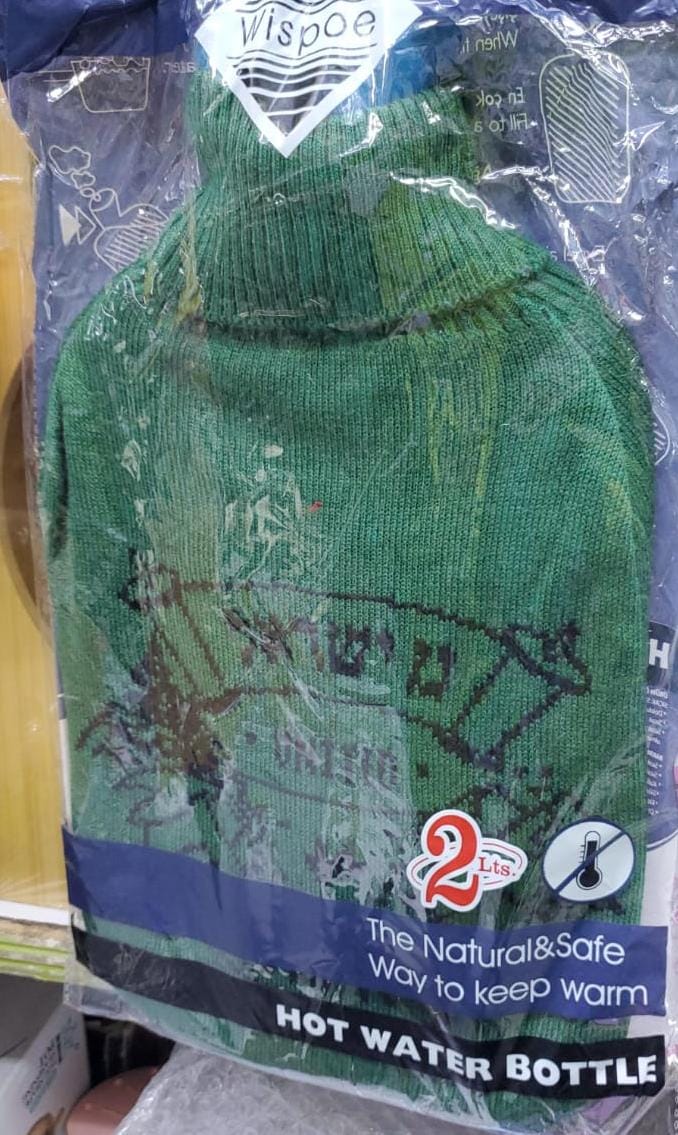 Furaha Finds 2L Hot Water Bottle with Knitted Cover