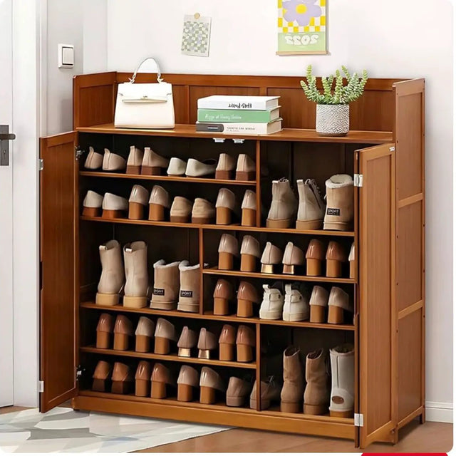 7 Layer Bamboo Shoe Cabinet Shoe cabinet Shoe Cabinets