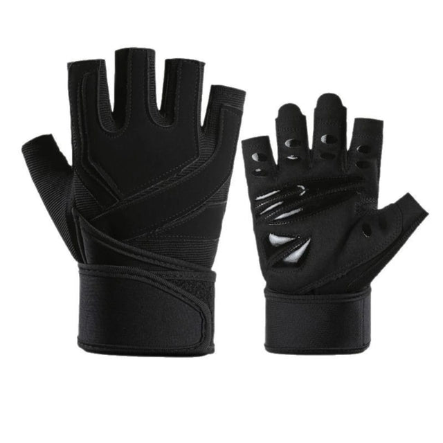 Anti-Slip Workout Gloves with Extended Wrist Support – Perfect for Fitness & Weight Training- Furaha Finds Kenya