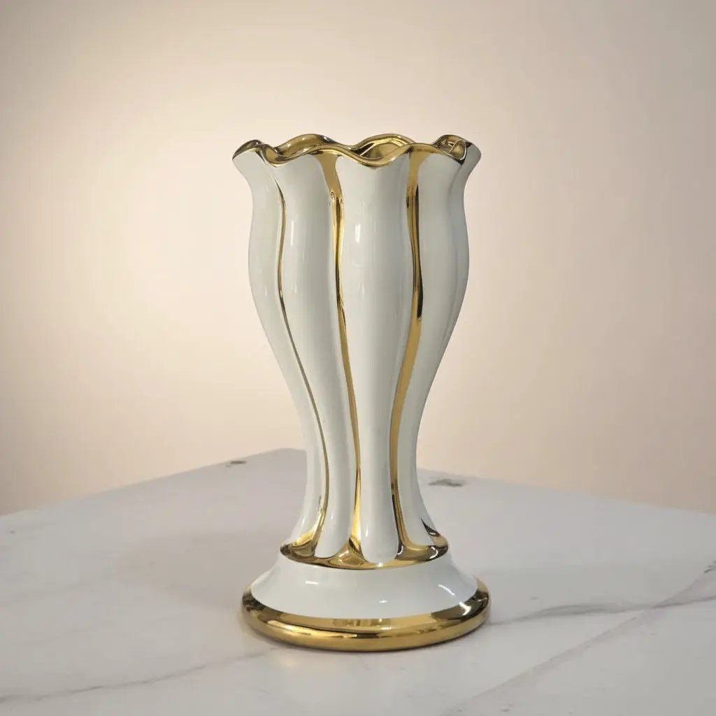 Gold Luxury Ceramic Vase Home & Garden Vases
