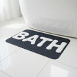 Black Bath Absorbent Diatom Bathroom Mat Bathroom Mats Bath Mats & Rugs