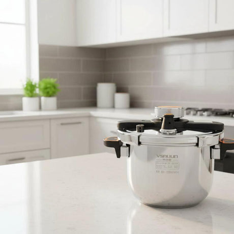 Non-Explosive Nonstick Pressure Cooker 6L and 8L Kitchen ware Pressure Cookers