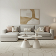 Modern Nesting Coffee Tables with Metal Base Furniture
