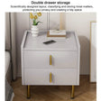 Modern 2-Drawer Bedside Nightstand Bedside cabinet Bedside Bassinets