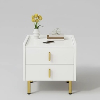 Modern 2-Drawer Bedside Nightstand Bedside cabinet Bedside Bassinets