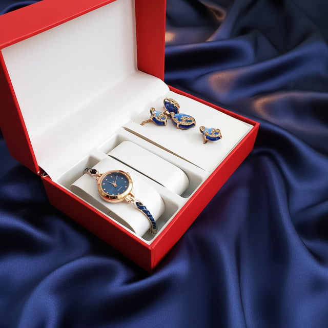 4PC Set Elegant Ladies Gift Set Jewelry Sets
