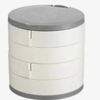 Rotating Multi Layer Jewelry Box With Mirror For Dresser Jewellery box Jewelry Boxes