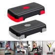 Adjustable Aerobic Fitness Stepper – Non-Slip Portable Exercise Foot Pedal, 200KG Load Capacity- Furaha Finds Kenya