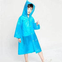 Children Hooded EVA Raincoat Long Waterproof Design Children raincoat Rain Coats