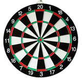 Classic Dart Board Set with 2 Pairs of Arrows Indoor Game for All Ages